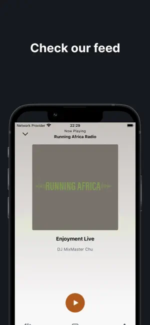 Running Africa Radio screenshot 2
