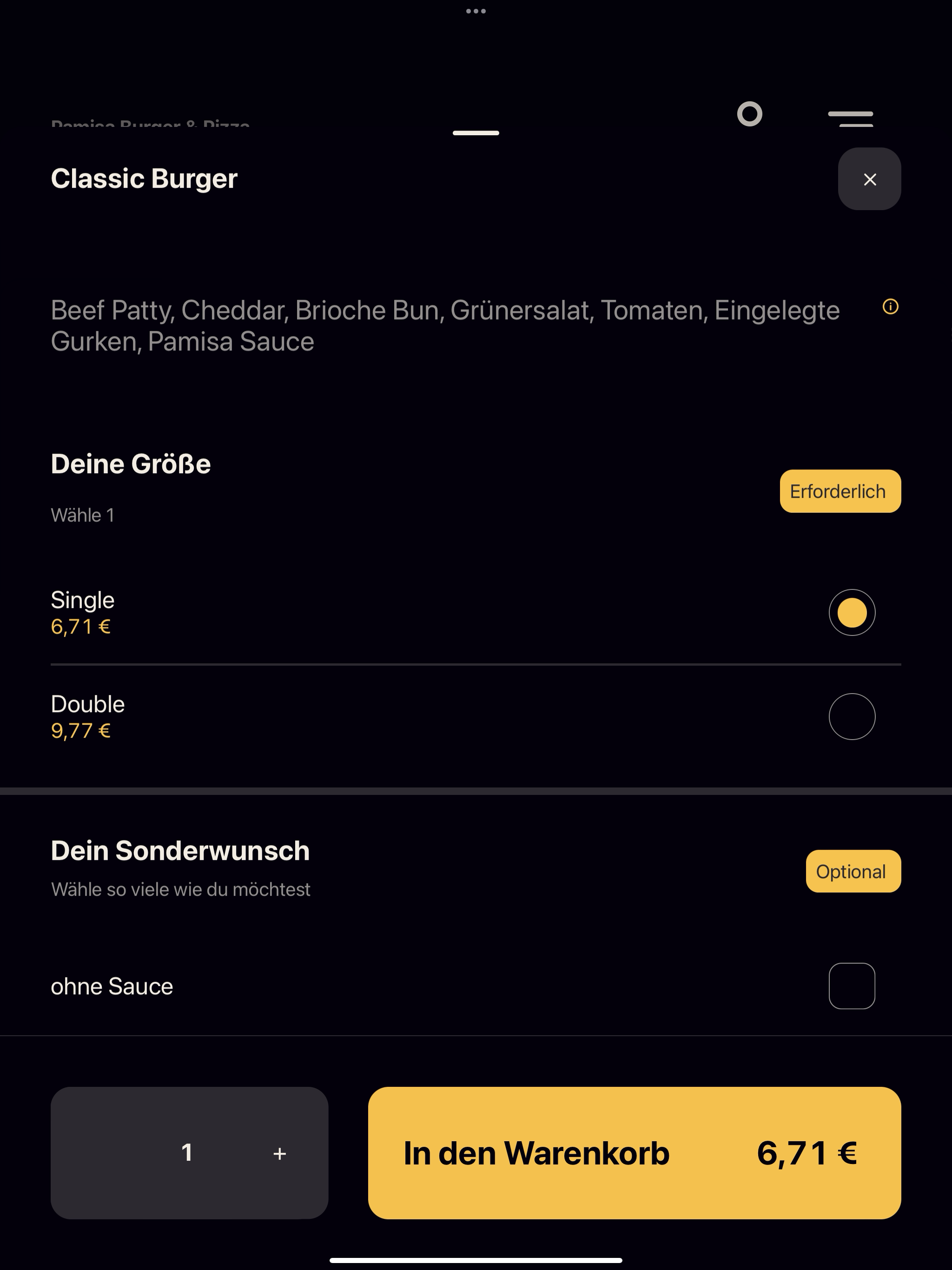 Pamisa Burger & Pizza