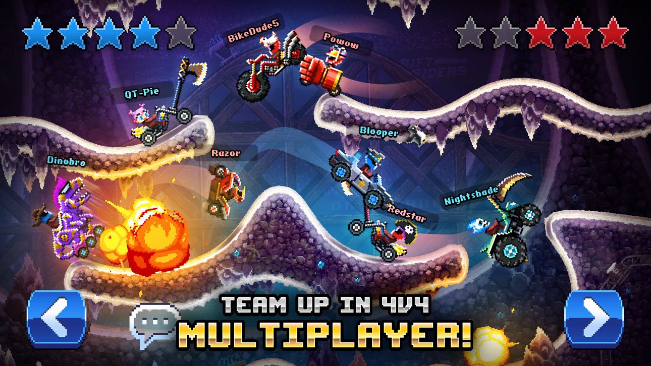 Drive Ahead! - Pixel Car Fight screenshot 4