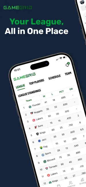 GameGrid: Sports & Stats screenshot 1