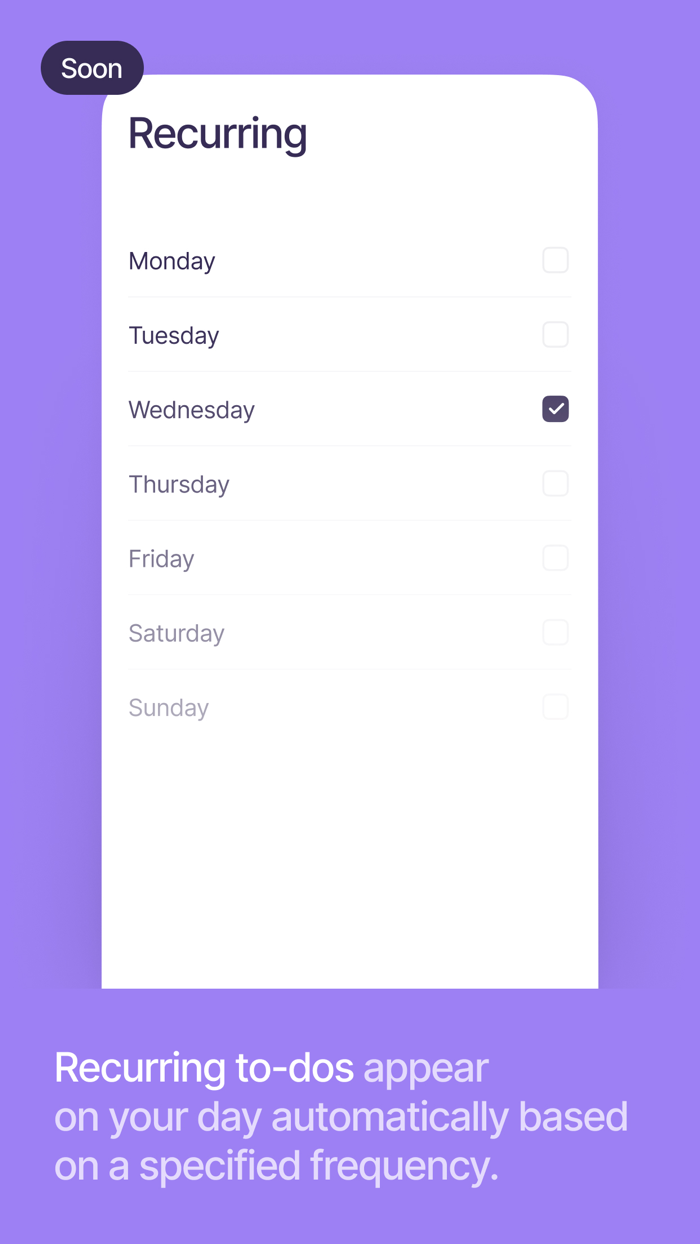 Listík, To Do List and Habits