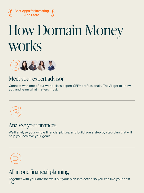 Domain Money iPad screenshot 4 - Finance app