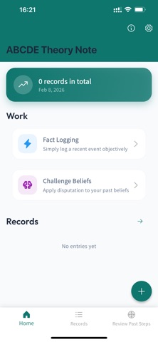 Positive Mind - ABCDE理論で思考整理 screenshot