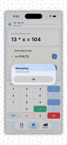 School Math Pro: Step by Step iPhone screenshot