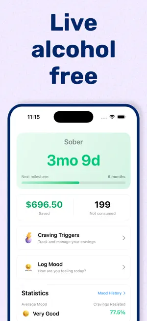 Drink Free Days - Get Sober screenshot 2