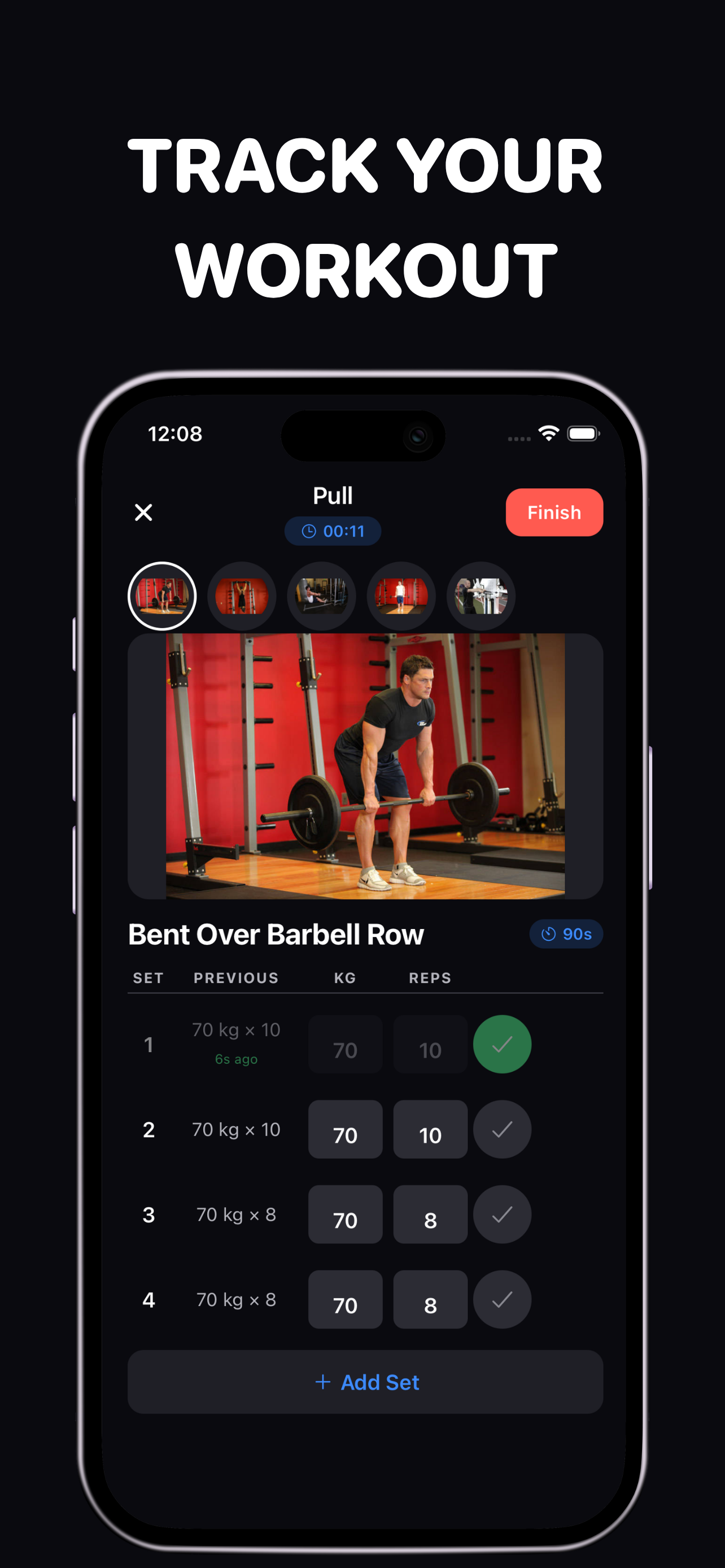 Spotter: AI Gym Workout Log screenshot 3