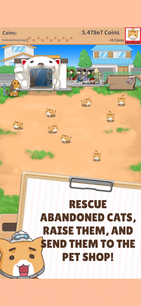 Cat Rescue: Idle Cats official gameplay screenshot 4