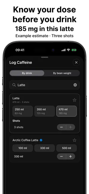 Clarity: Caffeine Tracker screenshot 2