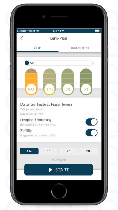 Büromanagement Trainer Screenshot