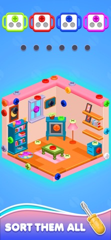 Screw Away 3D: Screwdom Games iPhone screenshot