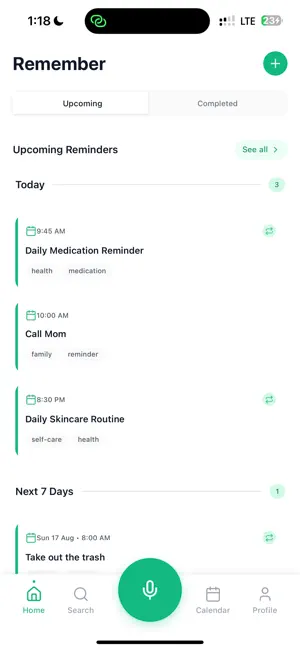 Remember: AI Voice Reminder screenshot 3