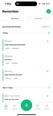 Remember: AI Voice Reminder screenshot