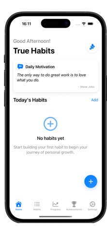 True Habit Tracker Screenshot 1 of 4