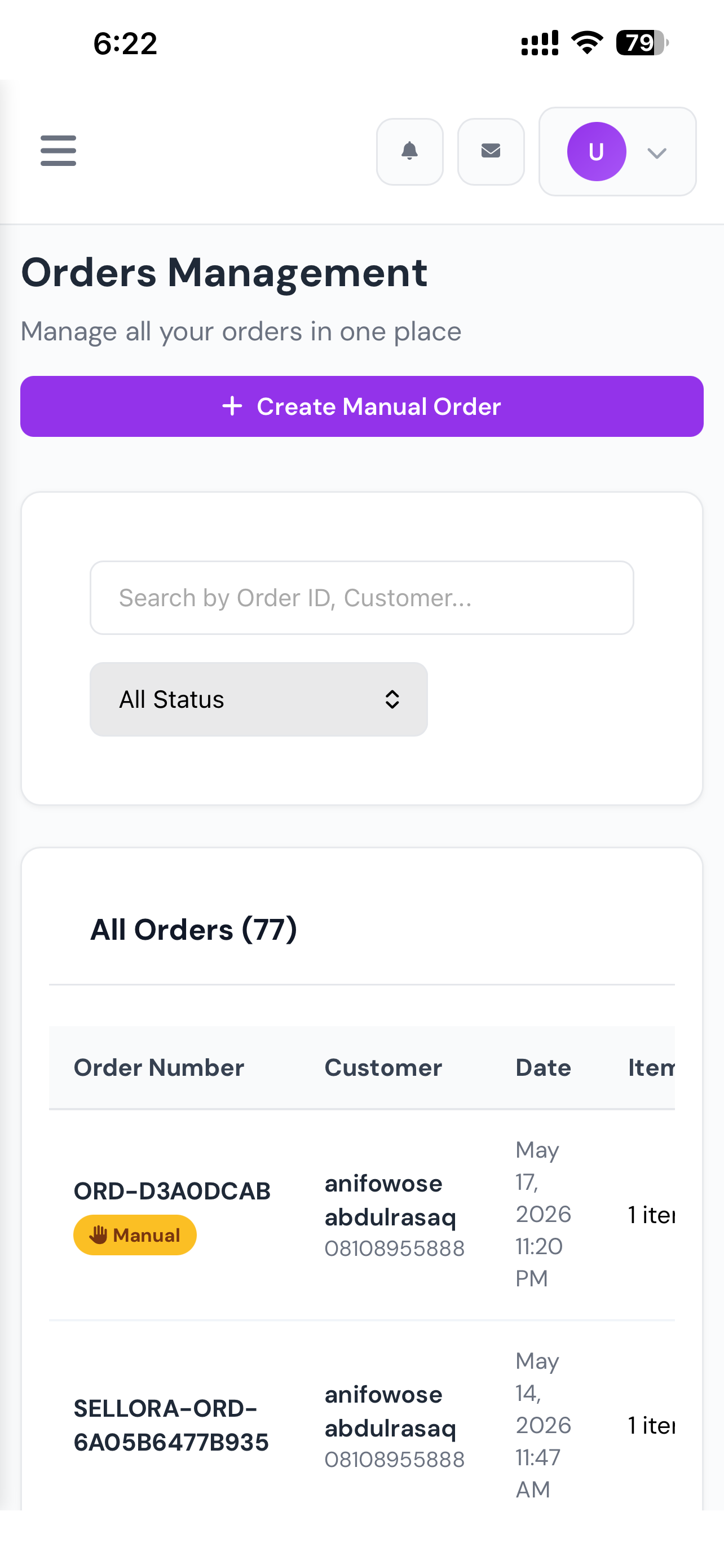 Sellora – Store, Sell & Ship screenshot 3