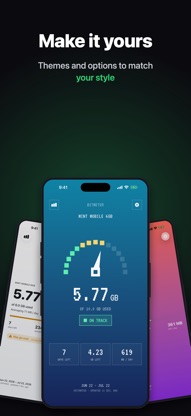 BitMeter: Data Usage Widget screenshot 4