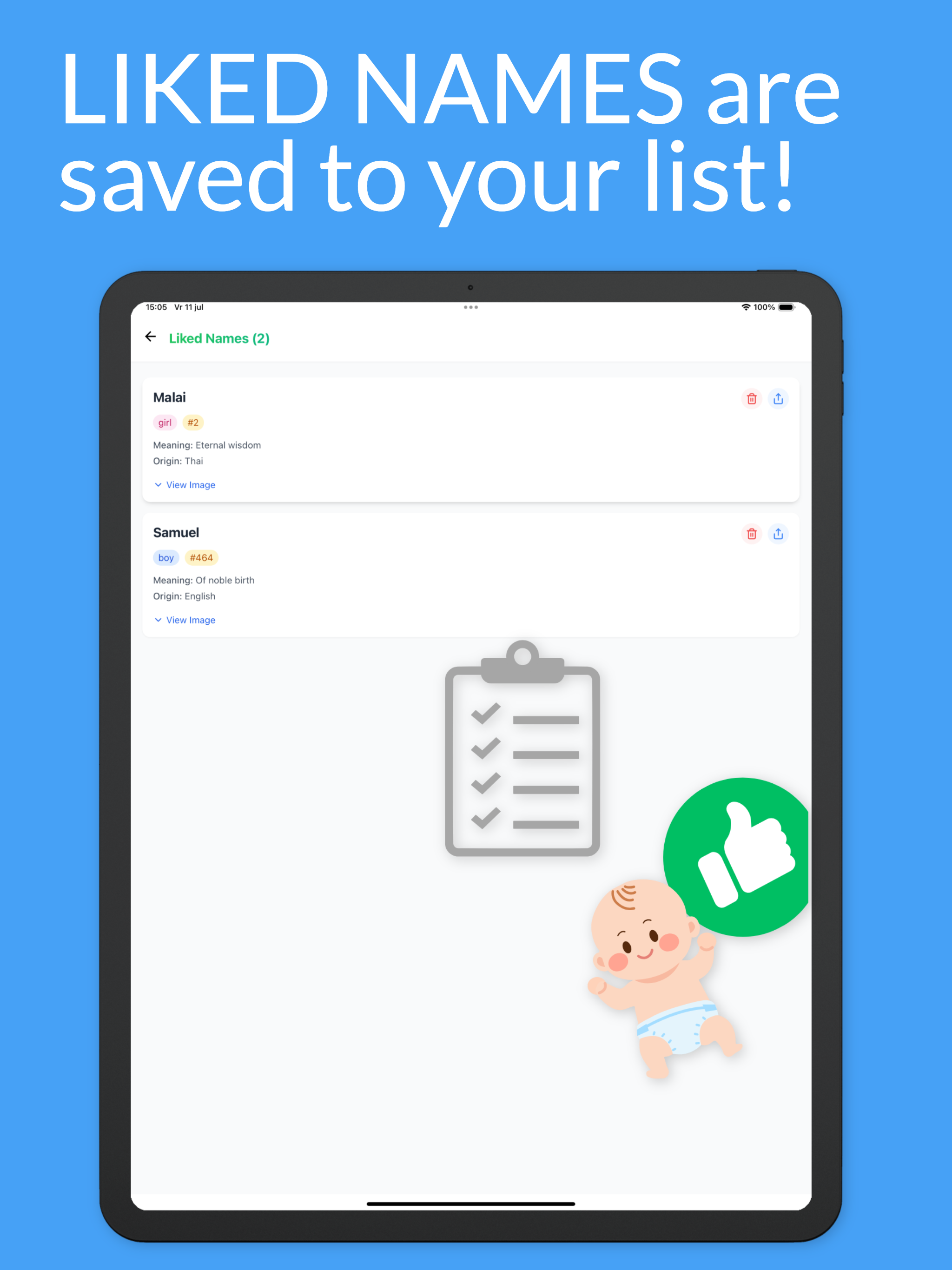 Baby Name Generator - Easy!