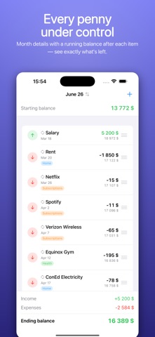 Pocket Budget Planner Screenshot 4 of 6