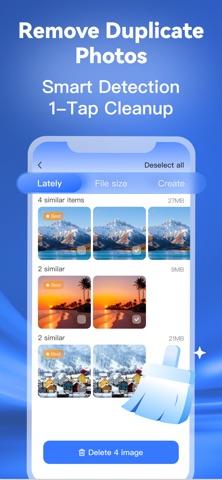 Boost AI Cleaner: PhoneStorage iPhone screenshot