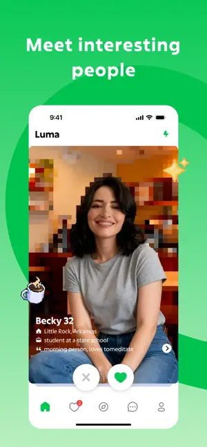 Luma: Make Friends, Have Fun iPhone screenshot 1