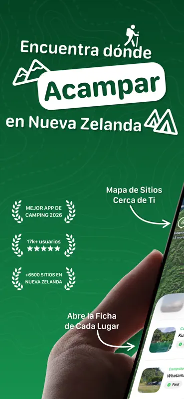Camping Map NZ: KiwiCamping screenshot 1 of 10