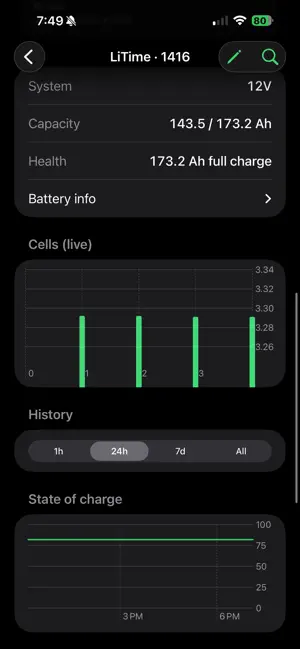 Live BMS screenshot 3