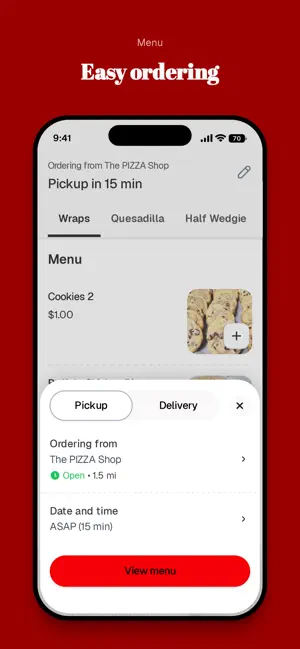 The PIZZA Shop To Go screenshot 3
