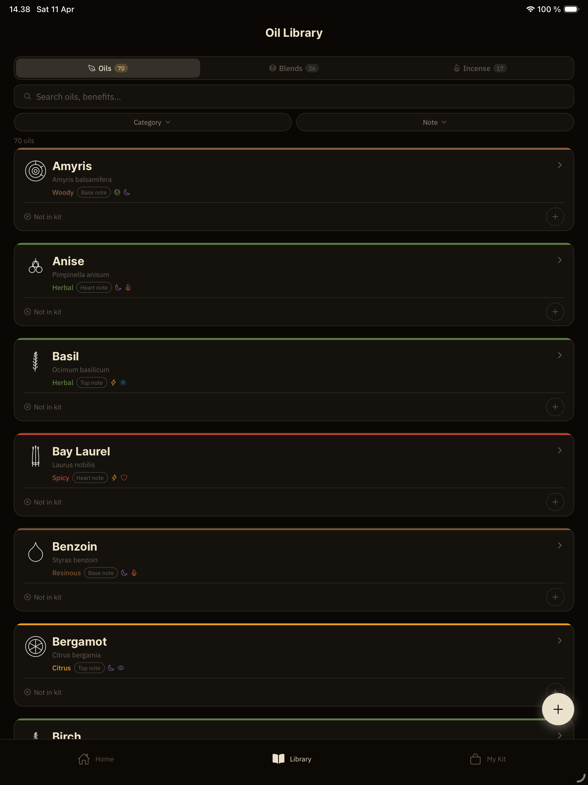 Sauna Oils screenshot 8