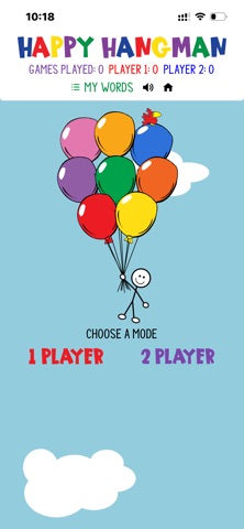 Happy Hangman Game Screenshot 1 of 10