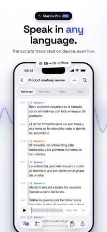 Murble: AI Voice Notes Screenshot 7 of 8