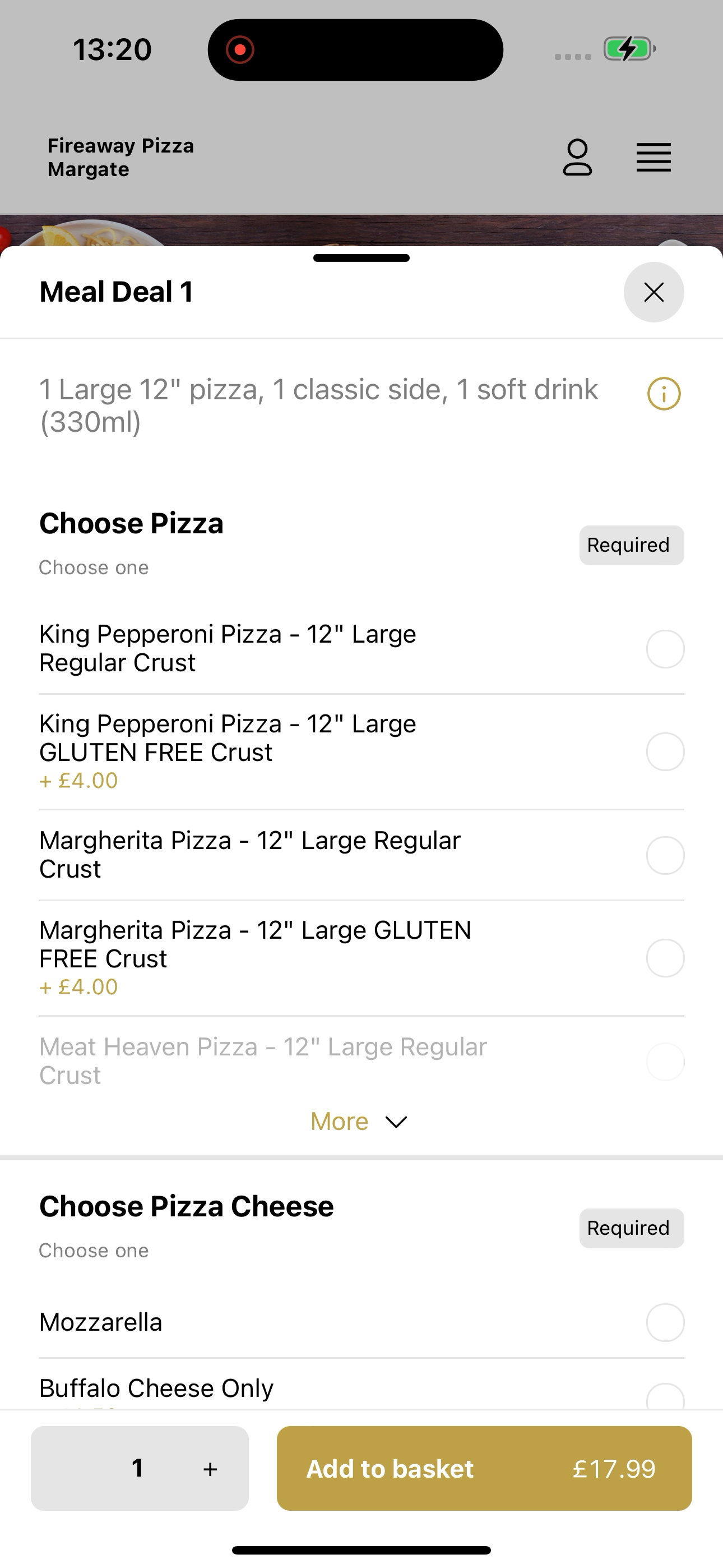 Fireaway Pizza Margate screenshot 7