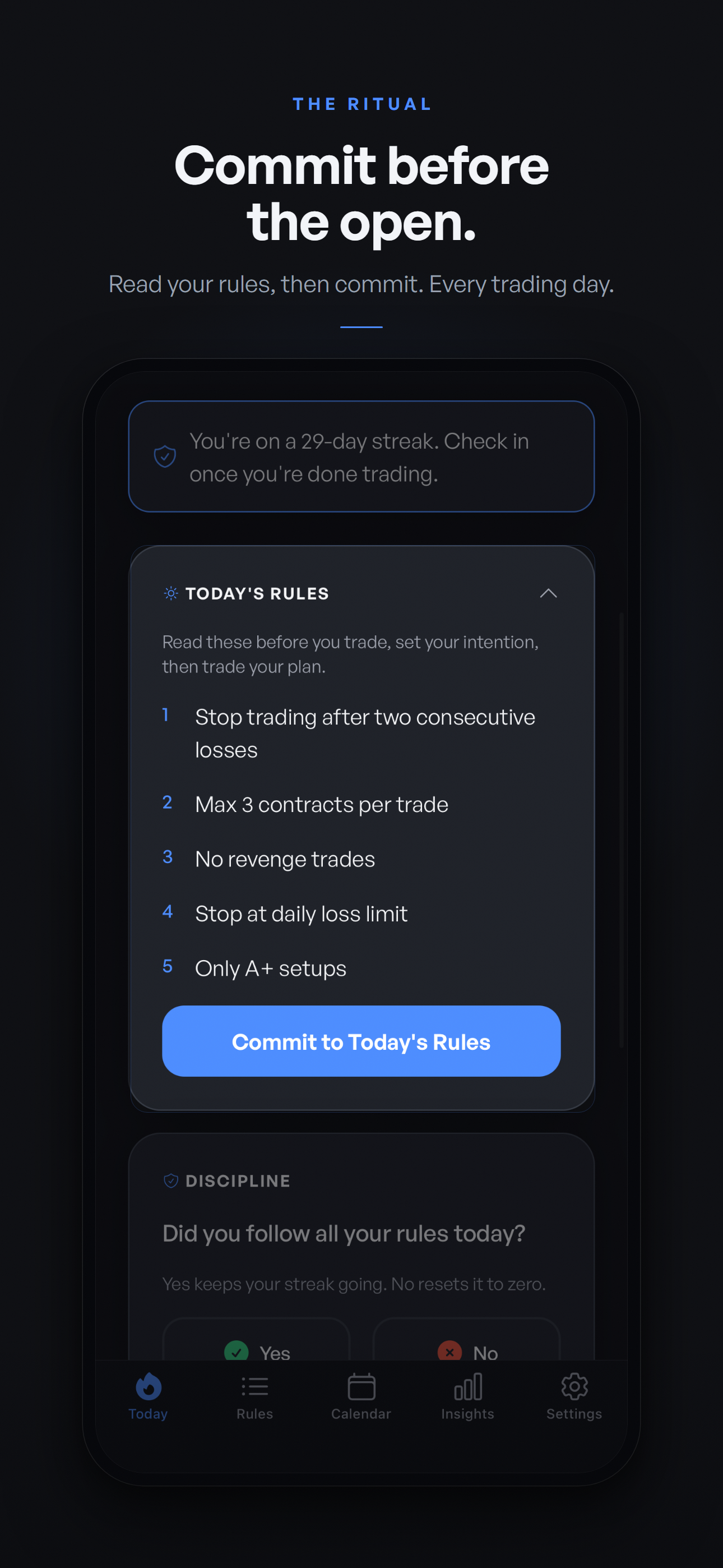 TradeVow: Trading Discipline screenshot 5