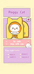 Peggy Cat - A Virtual Pet screenshot #5 for iPhone