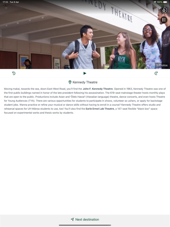University of Hawaii at Manoa app screenshot 3