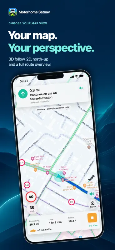 Motorhome & Caravan Sat Nav screenshot 9 of 10