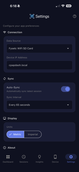 CPAP Dash Screenshot 7 of 7