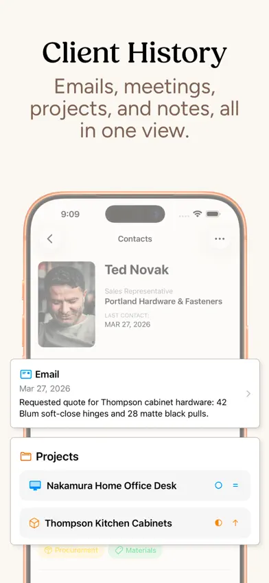 Clients – Contacts & Projects screenshot 4