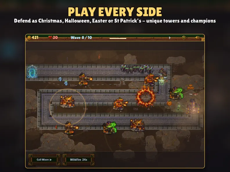 Defend The Holidays gameplay screenshot 13