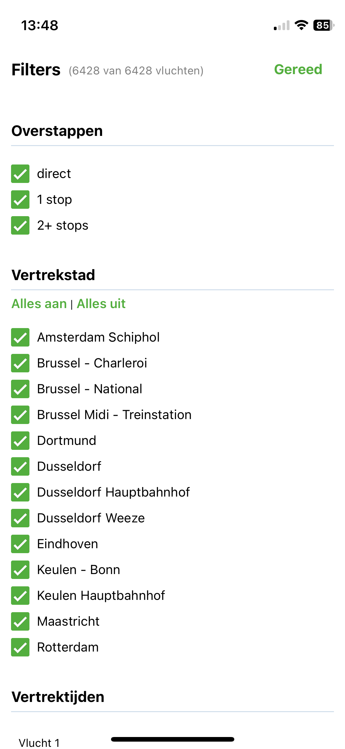 Chaser - vliegtickets