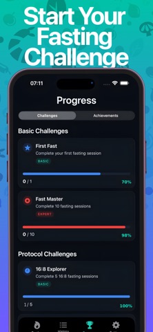 Fasting Clock& Fasting Tracker Screenshot 5 of 6