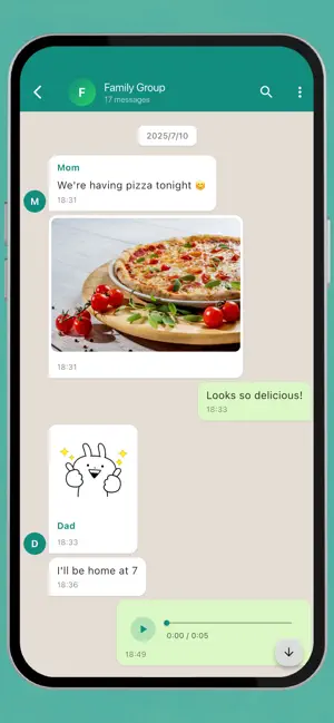 WA Chat Export Viewer screenshot 2