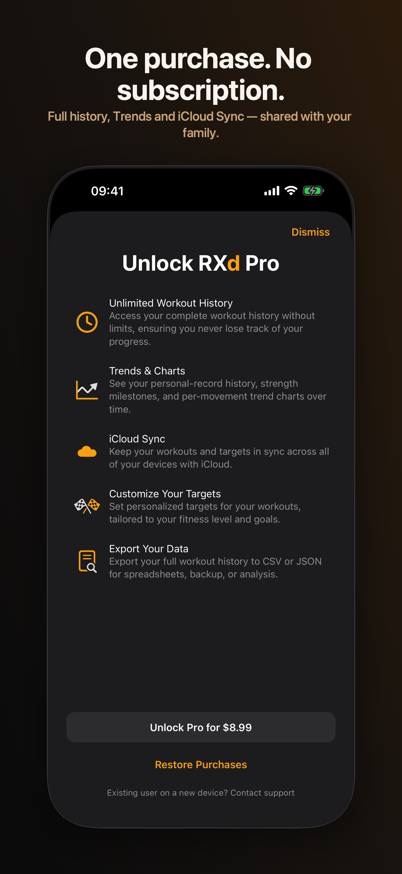 RXd - Workouts Tracker screenshot 10
