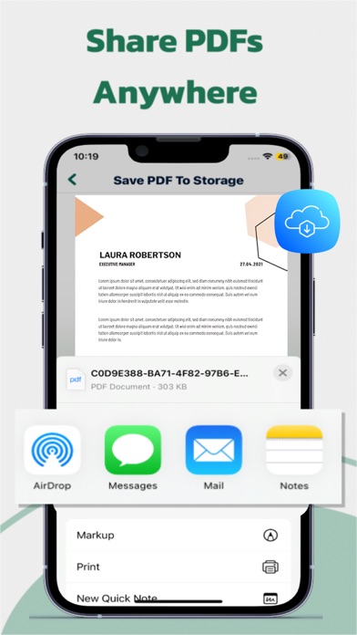 Pdf scanner : Pdf converter Screenshot 9 of 9