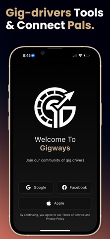Gigways: Driver Tools & Trips Screenshot 1 of 10