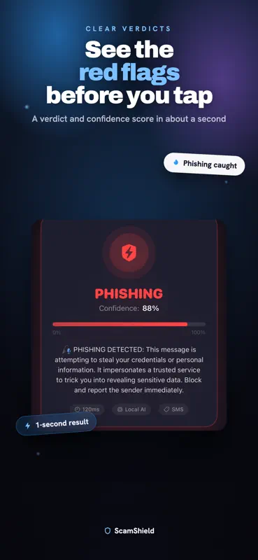 ScamShield: Phishing & Fraud screenshot 2 of 5