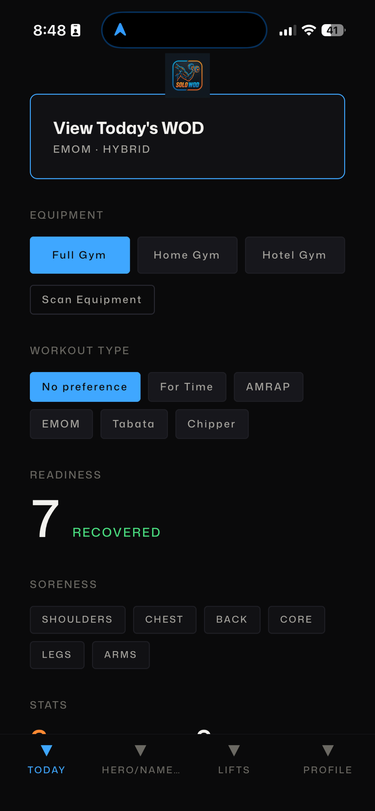 SOLO WOD screenshot 7