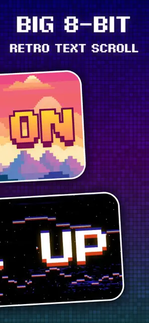 Pixel Art Text LED Scroller screenshot 2