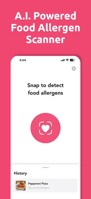 Healthsnap: Food Allergen Scan screenshot 1
