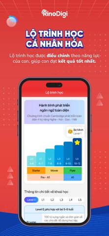 RinoDigi: Tiếng Anh cho trẻ em screenshot