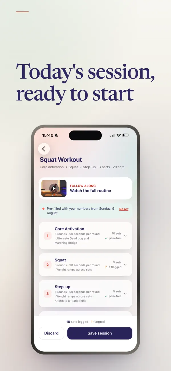 Screenshot #2 pour Back In Shape