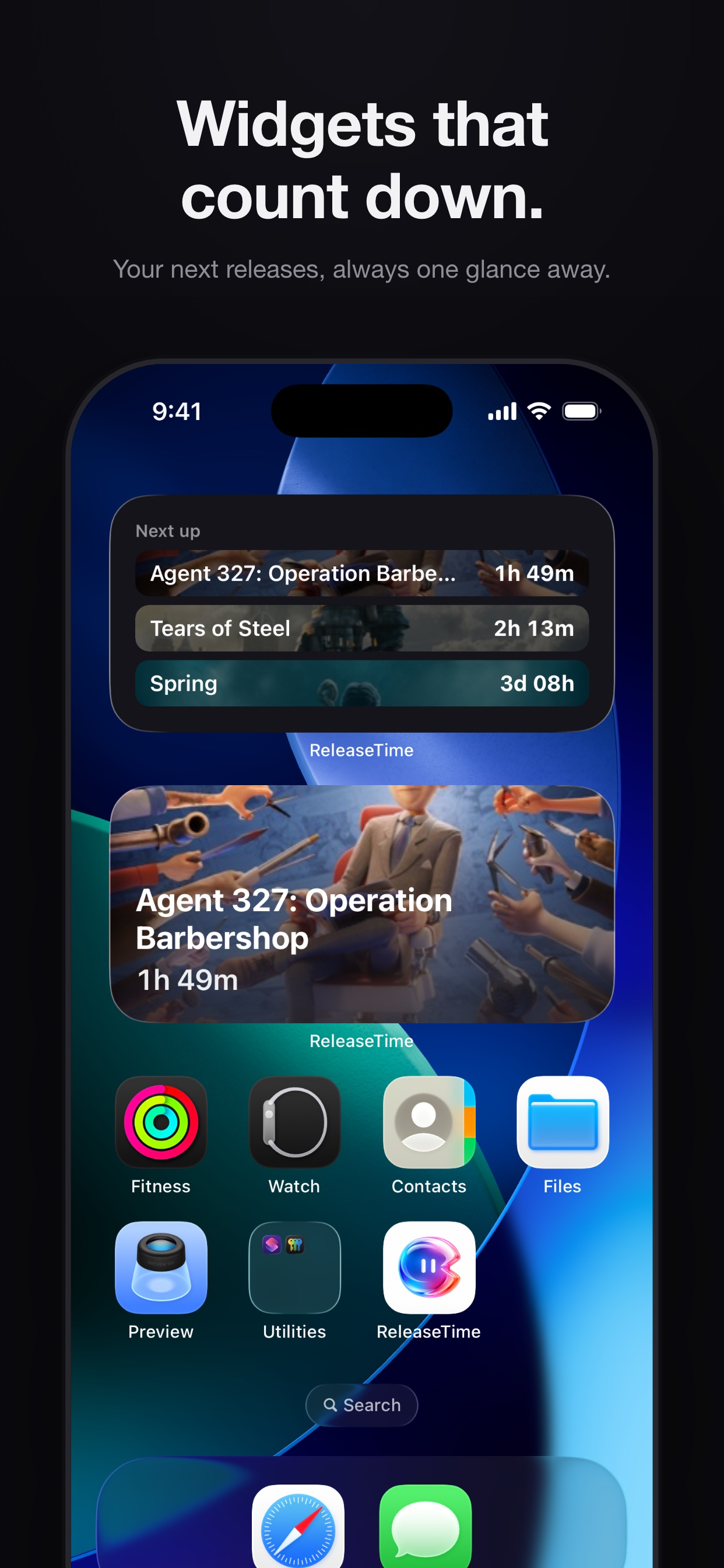 Releasetime: Countdowns screenshot 3